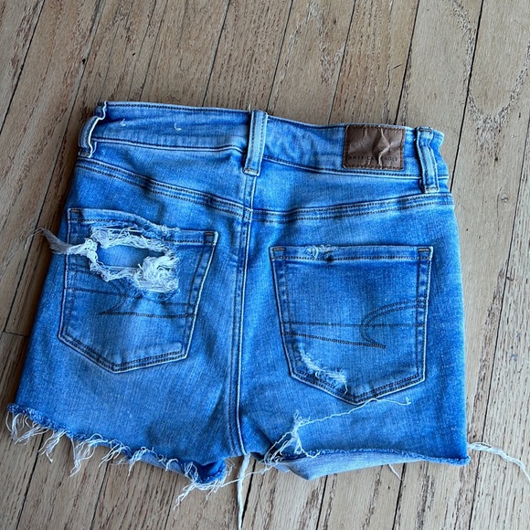 American eagle hi-rise shortie shorts size 00 like new - Picture 2 of 6